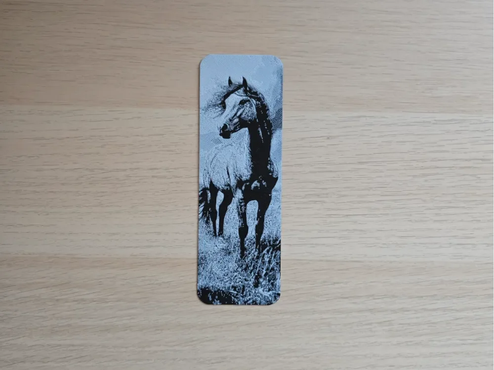Horse 2 Bookmark by Atrus Design HueForge model: Horse 2 Bookmark by Atrus Design