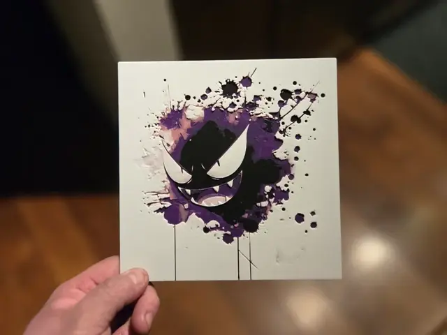 HueForge model: Graffiti Ghastly Hueforge by 3Ree Printing