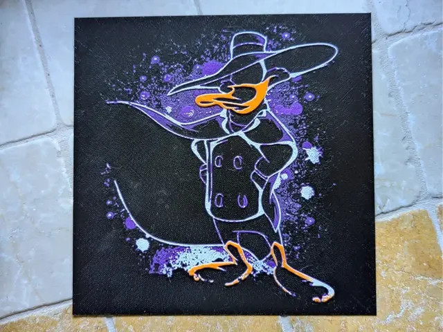 HueForge model: Darkwing Duck - Hueforge by suaimondi