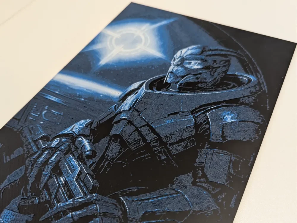 Garrus Vakarian - Hueforge - 160 x 240 mm by JP_Creations HueForge model: Garrus Vakarian - Hueforge - 160 x 240 mm by JP_Creations