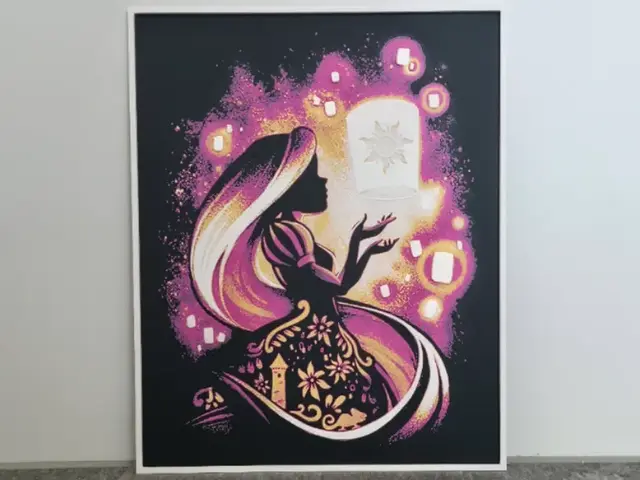 HueForge model: Disney Tangled Rapunzel Hueforge by RIVY3Dprint