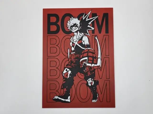 HueForge model: Bakugo My hero Academia by Kactus Fpv