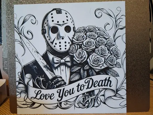 HueForge model: Voorhees - love you to death by 3dGlow