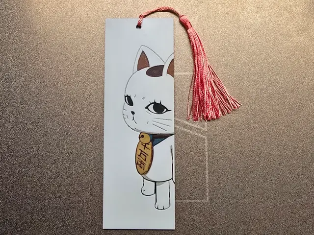 HueForge model: Bookmark Dan Da Dan - Grandma Turbo by 3D-Mentiel