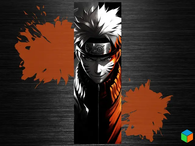 HueForge model: 🔥 PATREON EXCLUSIVE – Naruto Bookmark! 🔥 by 3D Prints By Vic