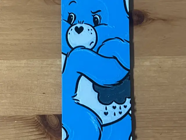 HueForge model: blue care bear bookmark by Morganja