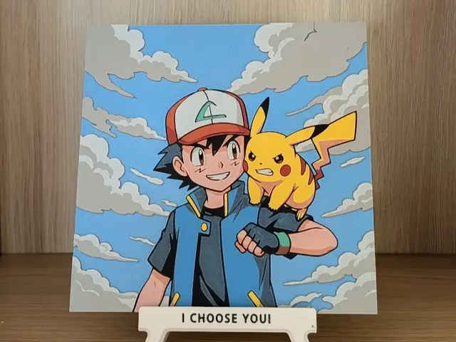 Ash & Pikachu Hueforge