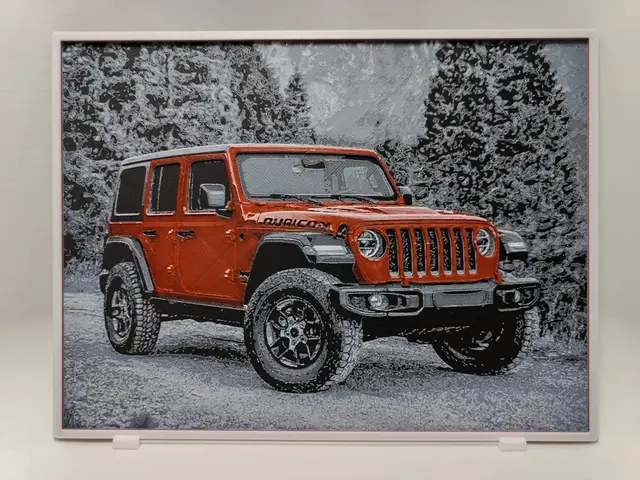 Jeep Wrangler - Hueforge