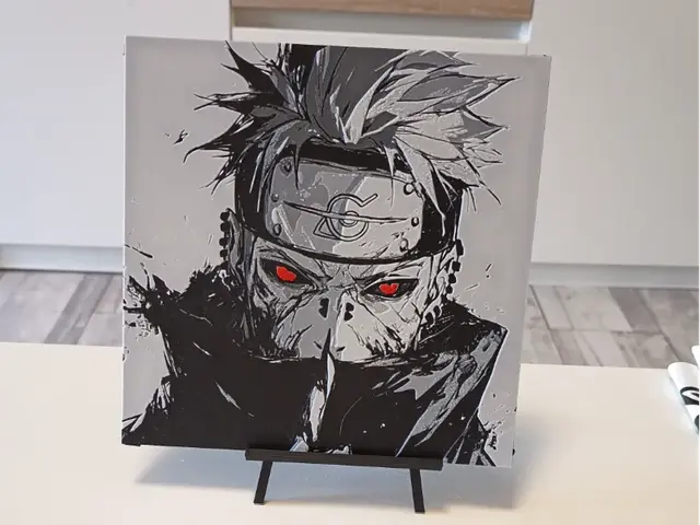 HueForge model: Pain - Naruto Akatsuki Hueforge by 3DNesy