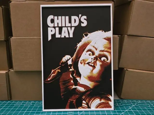 HueForge model: Child's Play Movie Poster - Hueforge Art by Lumpy3D