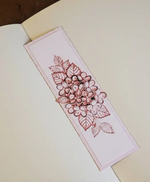 Floral Bookmark 3 - Hueforge - 4 colors