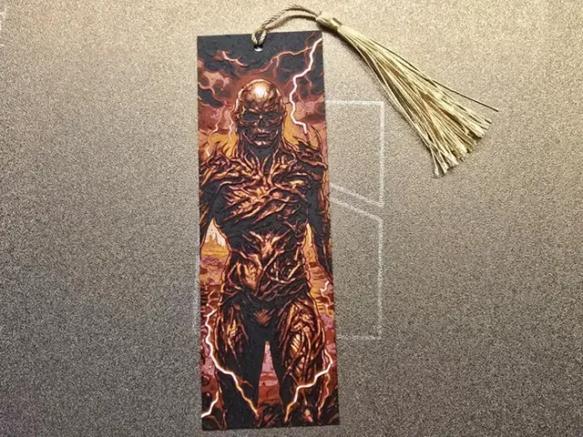 HueForge model: Stranger Things Bookmark - Vecna by 3D-Mentiel