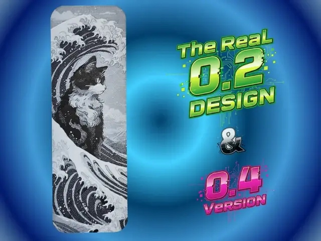 HueForge model: Cat Kanagawa Wave Style Bookmark by Atrus Design