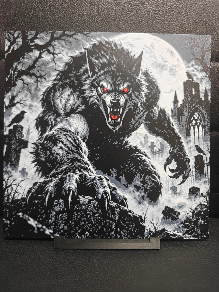 Werewolf / Dark Legends Collection by TheHueforgeLady HueForge model: Werewolf / Dark Legends Collection by TheHueforgeLady