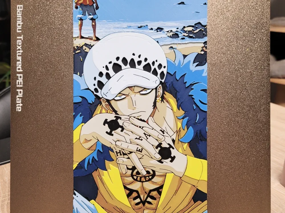 Trafalgar D. Law 2 - One Piece Hueforge_CM_132x235 by Vincent111 HueForge model: Trafalgar D. Law 2 - One Piece Hueforge_CM_132x235 by Vincent111