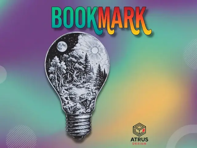 Lightbulb Fantasy 3 Bookmark