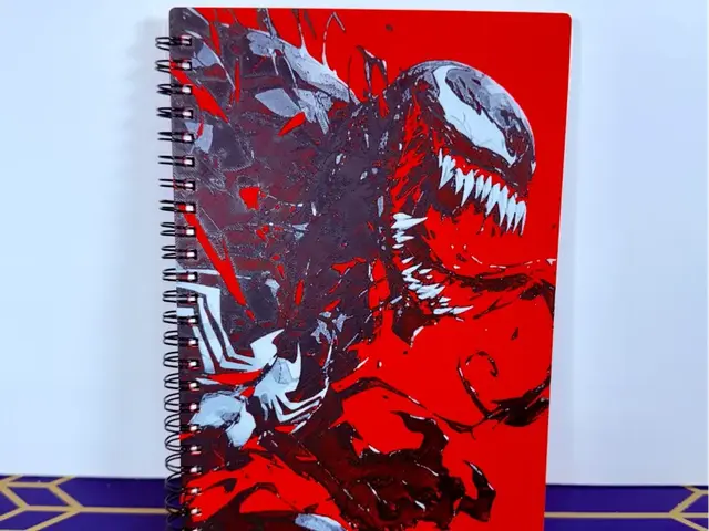 HueForge model: Venom Note Book Cover by Layered Visions