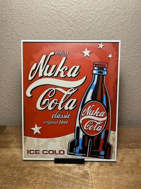 HueForge model: Nuka Cola Poster by Cloudy Nostalgia