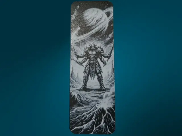 Cosmic Warrior Bookmark