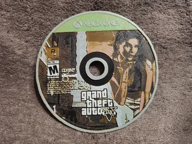 HueForge model: GTA V Xbox Disc - HueForge by keko
