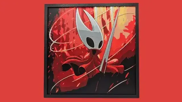 HueForge model: Silksong - Hollow Knight Hueforge by Canadian Gamer