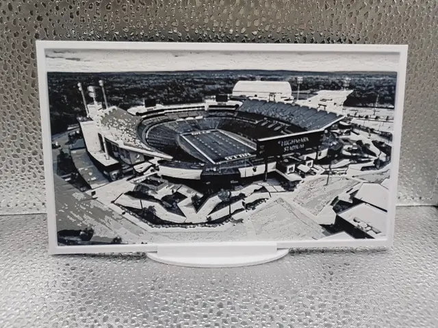 HueForge model: Buffalo Bills – Highmark Stadium hueforge by Borishotch Industries