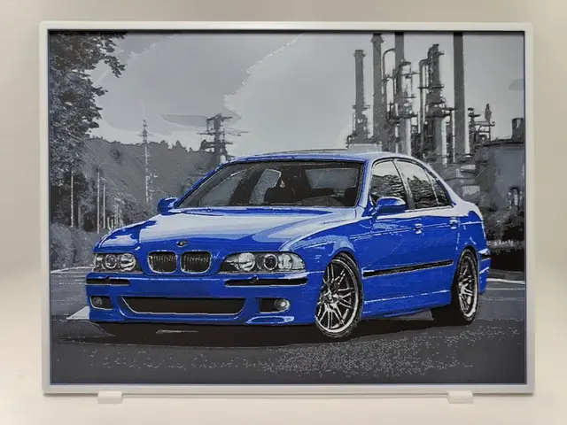 HueForge model: BMW M5 E39 - Hueforge by BeaN