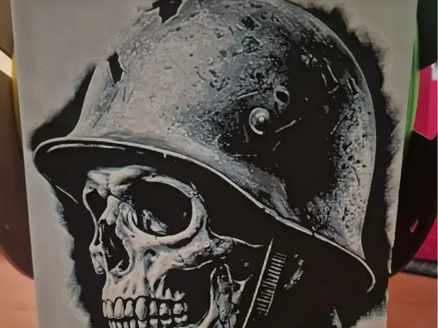 HueForge model: undead soldier hueforge by Buntsta