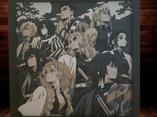 The 9 Hashiras - Demon Slayer - 4 Colours