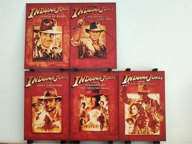 HueForge model: Indiana Jones movies poster set - hueforge by Altf4-Formation