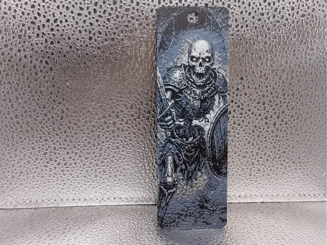 HueForge model: Skeleton Bookmark – Hueforge by Borishotch Industries