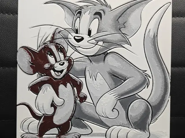 HueForge model: Tom & Jerry by TheHueforgeLady