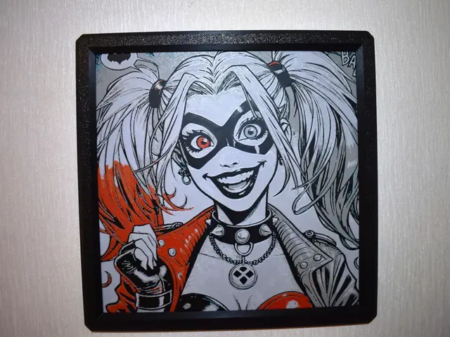 HueForge model: Harley Quinn Hueforge by Chris B