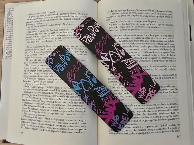 HueForge model: Bookmark Jinx Graffiti by Kactus Fpv