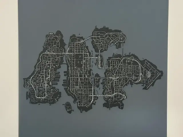 HueForge model: GTA Liberty City HueForge by CreativeDestructions