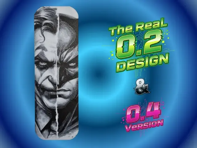HueForge model: Batman 2 Faces Bookmark by Atrus Design