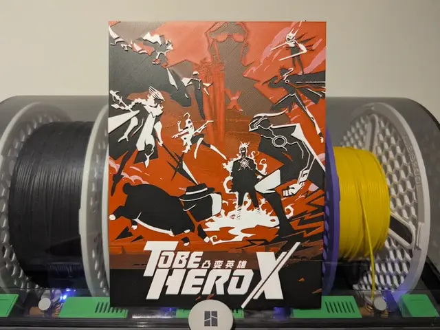 HueForge model: To Be Hero X (凸变英雄X) Hueforge by Razel