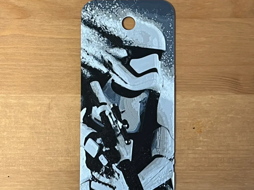storm trooper bookmark by Morganja HueForge model: storm trooper bookmark by Morganja
