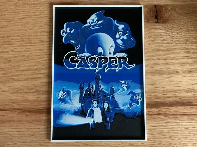 HueForge model: Casper (1995) Hueforge Movie Poster by NiiON