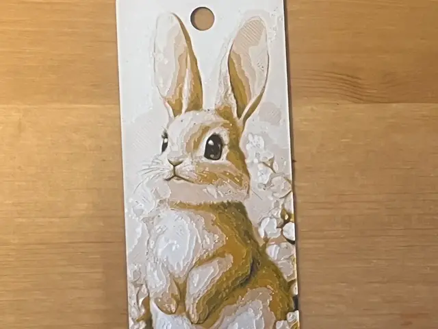 HueForge model: rabbit bookmark by Morganja
