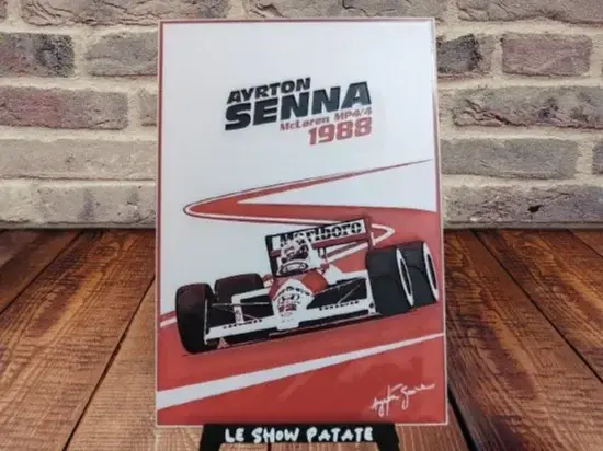 HueForge model: Ayrton Senna hueforge by leshowpatate
