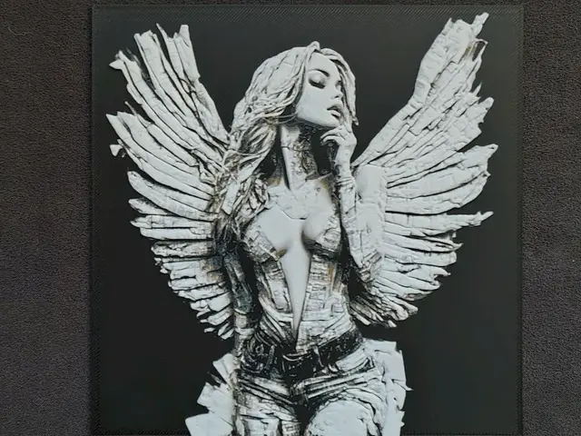 HueForge model: Angel II. HueForge by fD.667