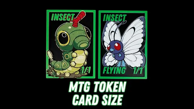 HueForge model: Insect - Magic the Gathering Tokens by Canadian Gamer