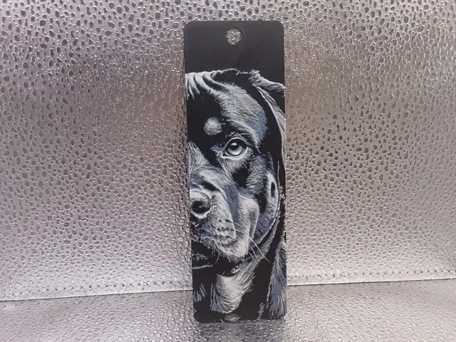 HueForge model: Rottweiler Bookmark – Hueforge by Borishotch Industries