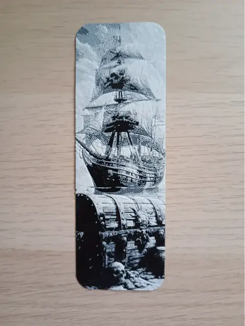 HueForge model: Pirate Ship Bookmark by Atrus Design