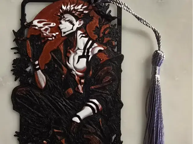 HueForge model: Jujutsu Kaisen Sukuna Bookmark by 3D-Mentiel