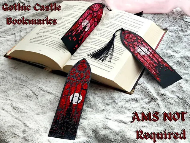 Gothic Castle - Bookmarks Set