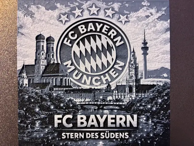 HueForge model: FC Bayern München Skyline Hueforge by Reeftank&more