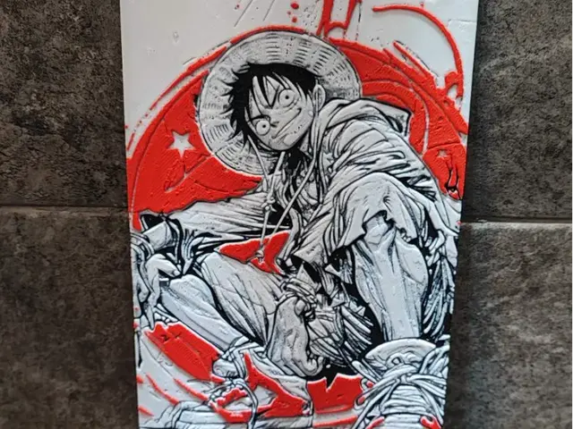 HueForge model: Luffy by Garuda3D