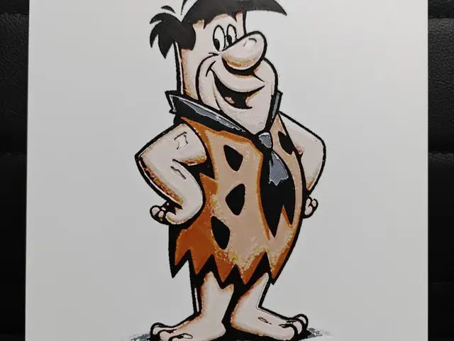 HueForge model: Fred Flintstone by TheHueforgeLady